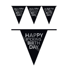 Vlaggenlijn Happy Fucking Birthday