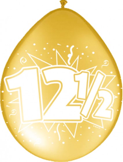 Ballonnen 12,5 Jaar