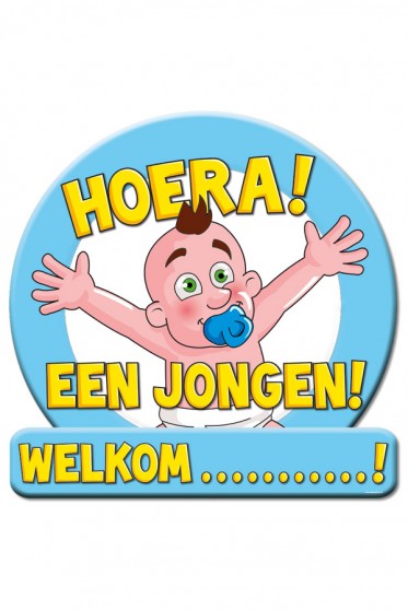 Hulde-Schild Jongen