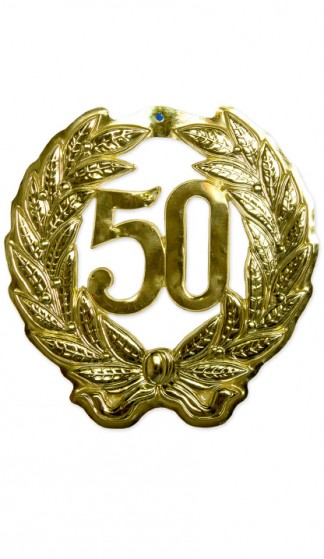 Huldeschild 50 Jaar