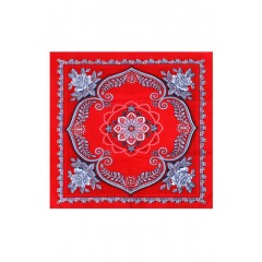 Boerenzakdoek/Bandana motief rood