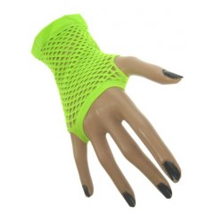 Nethandschoen Fluor-groen