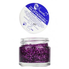 Face-en Bodygel Glitterpaars