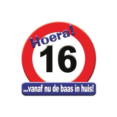 Hulde-Schild 16 Jaar