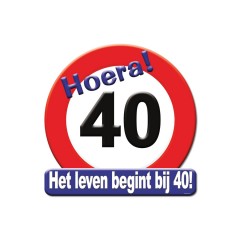 Hulde-Schild 40 Jaar