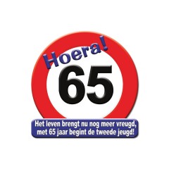 Hulde-Schild 65 Jaar