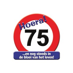 Hulde-Schild 75 Jaar