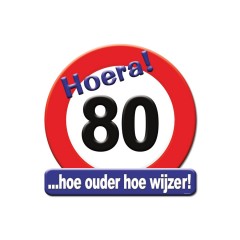 Hulde-Schild 80 Jaar